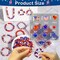 2290Pcs 4th of July Red White Blue Beads Bracelet Making Kit Independence Day Patriotic Clay Heishi Beads Star Heart Charms with America Flag Heart Hat Pendant Accessories for DIY Jewelry Making